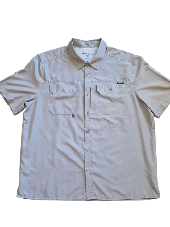 Eddie Bauer Other - Eddie Bauer XL Woven Tech Performance Fishing Hiking Shirt Extra Large